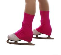 Lightweight Foldable Skating Boot Covers for Ice Rinks Rehearsals and Performances with Machine Wash Cold Care (Magenta)