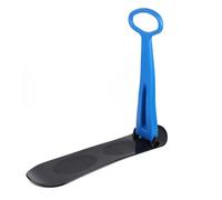 Lightweight Foldable Snowboard Sled Snow Scooter Sled Fold-up Snowboard with Handlebar Ski Scooter Portable Snow Winter Sports Outdoor Fun Winter Toy