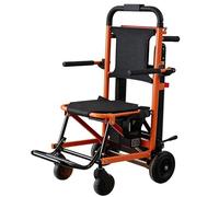 Lightweight Foldable Stair Lift Chair,Elderly Stair Lift Chair,Electric Stair Lifts,7.8a Lithium Battery,and Max Load of 350lb,for Up and Down Stairs Orange