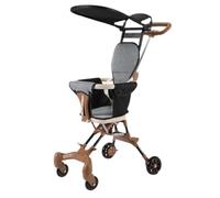 Lightweight Foldable Stroller - Compact Travel Baby Pushchair, Airplane Cabin Approved | Portable Stroller with Sunshade Canopy, Smooth-Ride Wheels, Easy Folding Mechanism for Car Storage