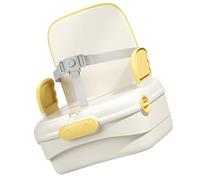 Lightweight Foldable Toddler High Chair Seat Non-Slip Shoulder Straps Four Point Support for Safe and Comfortable Feeding PU Padded Portable Feeding Seat