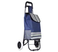 Lightweight Foldable Utility Cart - Portable Shopping Trolley & Versatile Climbing Caddy Compact Brown Cargo Carrier for Home Outdoor Use & Travel Convenience.