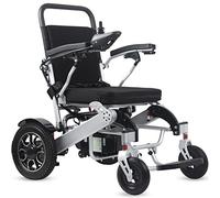 Lightweight Foldable Weatherproof Exclusive Electric Wheelchair, Power Portable Mobility Wheelchair, Brushless Powerful Motors, Heavy Duty All Terrain