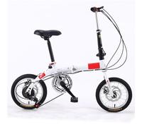 Lightweight Folding Bike, 14 Inch Folding Bike Lightweight Urban Dual