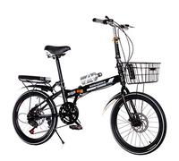 Lightweight Folding Bike, Folding Bicycle 20 inch Carbon Steel Frame