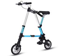 Lightweight Folding Bike, Folding Bike 8 inch Aluminum Alloy Frame