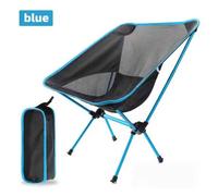 Lightweight Folding Camping Chair With Tote Bag And Pockets, Perfect For Hiking, Beach, Outdoor Use.