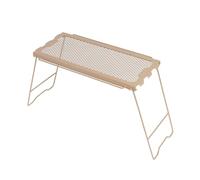 Lightweight Folding Camping Table - Portable Outdoor Picnic Desk - Overfire Grill Table for Fishing, BBQ, and Picnics - Compact, Durable, and Easy to Carry