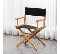 Lightweight Folding Director's Chair for Makeup Artists - Portable, Stylish & Comfortable Seating for Home, Studio, and On-the-Go Use