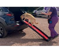Lightweight Folding Dog Ramp Henry Wag Black One Size