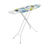 Lightweight Folding Ironing Board Iron Board Iron Rest Sturdy 4 Leg With Strong Frame And 100% Cotton Cover Ironing Boards Free Standing Compact Easy Carry Camper Van Caravan (Large (105 x 33cm))