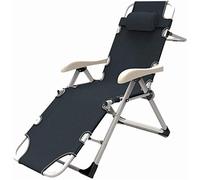 Lightweight Folding Lounge Chair - Versatile Balcony & Beach Seat for Relaxation Lunch Break Siesta and Outdoor Use - Compact & Portable Design