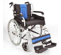 Lightweight Folding self Propel Wheelchair with handbrakes and Quick Release Rear Wheels ECSP01-18