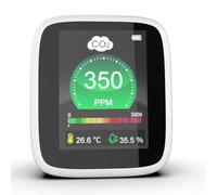 Lightweight For Mini Air Detector with Real Time Temperature and Humidity Readings on Built In Display