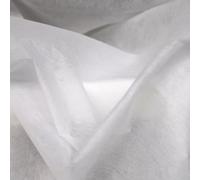 Lightweight Fusible Interfacing Fabric - 90cm Wide White Non-Woven Iron On Interfacing by Rhapsew - Dressmaking, Sewing, Quilting, Embroidery, Craft Fabric Stabiliser (1.25m)