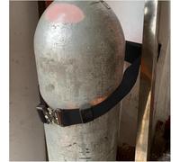 Lightweight Gas Cylinder Fixed Rack with Adjustable Straps &(Schwarz,9.4 inches(2 pcs))