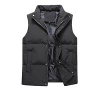 Lightweight Gilet for Men UK, Body Warmers for a Man, Lightweight Windproof Body Warmer Winter Thermal Quilted Outerwear Gilets with Zip Pockets for Snow Ski Hiking Warm Cozy