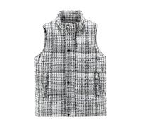 Lightweight Gilet for Men UK, Body Warmers for a Man, Quilted Bodywarmer Padded Vest Winter Comfortable Gilet with Zip Pockets for Snow Ski Hiking Warm Cozy