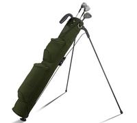 Lightweight Golf Stand Bag, Easy to Carry Small Golf Bag with 2-Way Full-Length Dividers and Pockets, for The Driving Range, Par 3 and Executive Courses