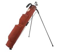 Lightweight Golf Stand Bag, Easy to Carry Small Golf Bag with 2-Way Full-Length Dividers and Pockets, for The Driving Range, Par 3 and Executive Courses
