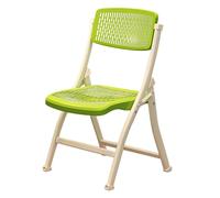 Lightweight Green PP Folding Chair - Easy to Fold & Store Comfortable & Durable Strong Load-Bearing Ideal for Parties Families Offices - Perfect Outdoor/Indoor Seating