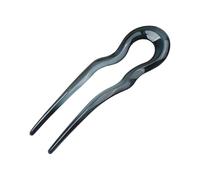 Lightweight Hair Clip Vintage Hairpin Vintage French Hair Pin for Styling Thick Thin Hair U-shaped Twist Stick Fork Chignons Bun Holder Clip B