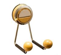 Lightweight Hair Dryer Holder with Modern Aesthetic for Keeping Your Space Organized (Khaki)