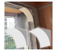 Lightweight Half Round Arched Doorway Kit,2PCS Premade Door Arch Trim Molding,DIY Interior Archway Mold Paintable,Universal Rounded Door Opening Decor(59.5X59.5X59.5CM)