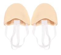 Lightweight Half Sole Dance Shoes for Women Stretch Ballet Slippers with Breathable Material and Non-Slip Sole Suitable for Yoga Pilates and Home Practice Golden