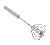 Lightweight Hand Mixer Stainless Steel Multifunctional Egg Beater for Baking Cooking Cream Mixing