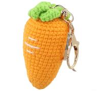 Lightweight Handcrafted Crochet Fruit Keychains Unique Decor for Any Item (B)