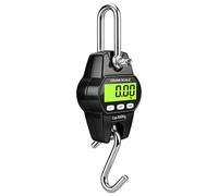 Lightweight Hanging Hook Scale with LCD Screen and Easy Operations Ideal for Outdoor Work Industrial and Household Use Rustproof Steel Hook Scale