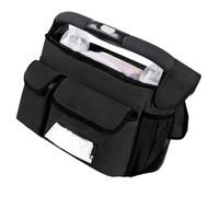 Lightweight Hanging Storage Bag for Strollers Reinforced Stitching Designing Portable Compact Baby Pram Cart Accessory Adjustable Strollers Storage Organizer
