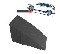 Lightweight Heavy-Duty Wheelchair Ramps Durable Curb Ramps with Grooves on Both Sides for Cars, Wheelchairs, Bikes, Motorcycles Driveway Curb Ramp 12-18cm Rise Height for Home Use(12x25x16cm)
