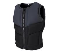 Lightweight High-Buoyancy Fly Fishing Vest with Neoprene Comfort Fit for River Trout Stream Use(GRAY,S)