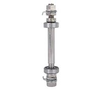 Lightweight High-Grade Metal Bike Wheel Bearings 6000 Rear Axle Solid Front Axle for Road Mountain BMX Bikes Quick Setup Smooth Ride