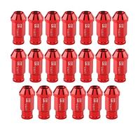 Lightweight High-Strength Racing Wheel Nuts Aluminium Car Tire Screws Vehicle Performance Upgrade Wheel Nut Red