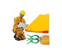Lightweight High Voltage Insulated Mat Flame Retardant Non-Conductive Safety For Power Maintenance & Substation Equipment Protection(0.4kv,80x100cm(31.5x39.4in))