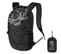 Lightweight Hiking Backpack, Albus Nylon Foldable Backpack, Water Resistant Hiking Backpack, Outdoor Camping Travel, Daily Walking, Cycling, Black, riferimento alla descrizione, Please refer to