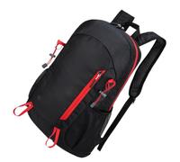Lightweight Hiking Bag, Outdoor Backpack, Waterproof Travel Pack, Foldable Trail Running Backpack Equipment, Compact Trekking Fishing Backpack, Storage Design for Travellers, black, Siehe Beschreibung