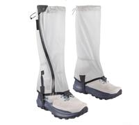 Lightweight Hiking Gaiters 125g 20D Nylon for durable Lightweight | Waterproof zipper closure, blocks snow mud debris, secure fit over boots, ideal for winter trekking