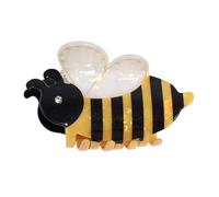 Lightweight Honey Bee Hair Claw Clips Halloween Multi-Purpose Decorative Claws Unique Bee Shape Clip for Various Occasions
