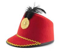 Lightweight Honor Guard Knight Hat For Halloween Christmas Breathable Vintage Hat For Show Honor Guard Knight Felt Cosplay Parades Festival Headwear European