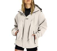 Lightweight Hooded Rain Coats for Women Windbreaker Waterproof Active Outdoor Trench Coat Zipper Quick Dry Rain Jacket for Hiking Walking Cycling Solid Color Long Sleeve raincoat with zipper pockets