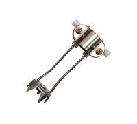 Lightweight Ice Cleat Grip Spikes Non-Slip Traction Stability Snow Walking Stick for Crutches Metal Ice Grip for Crutches