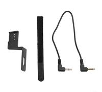 Lightweight Invisible Mic Cold Shoe Mount For Insta360 X5 Supporting Wireless Go Aluminum Alloy Build Suitable For Professional Audio Capture