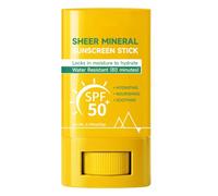 Lightweight, invisible mineral sunscreen stick-non-greasy, leaves no white cast, and works beautifully as a makeup primer; ideal for daily commuting. 20g.