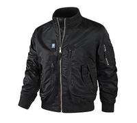 Lightweight Jackets for Men Uk Windbreaker Jacket, Simple Chic Neat Windproof Outdoor Soft Skin-Friendly Classic Fashion Utility Style Refreshing for Daily Commuting