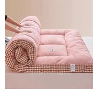 Lightweight Japanese Rollable Cotton Futon Mattress - Medium Firmness Portable Bedding for Minimalist Living, Sleep, Travel & Comfort - Ideal for Home & On-the-Go