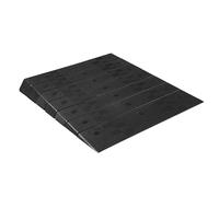 Lightweight Kerb Ramps, Wheelchair Ramp, Capacity 1100 lbs, Portable Non-Slip Access for Scooters, Wheelchairs, Bicycles(107x25x9cm/42.1x9.8x3.5in)